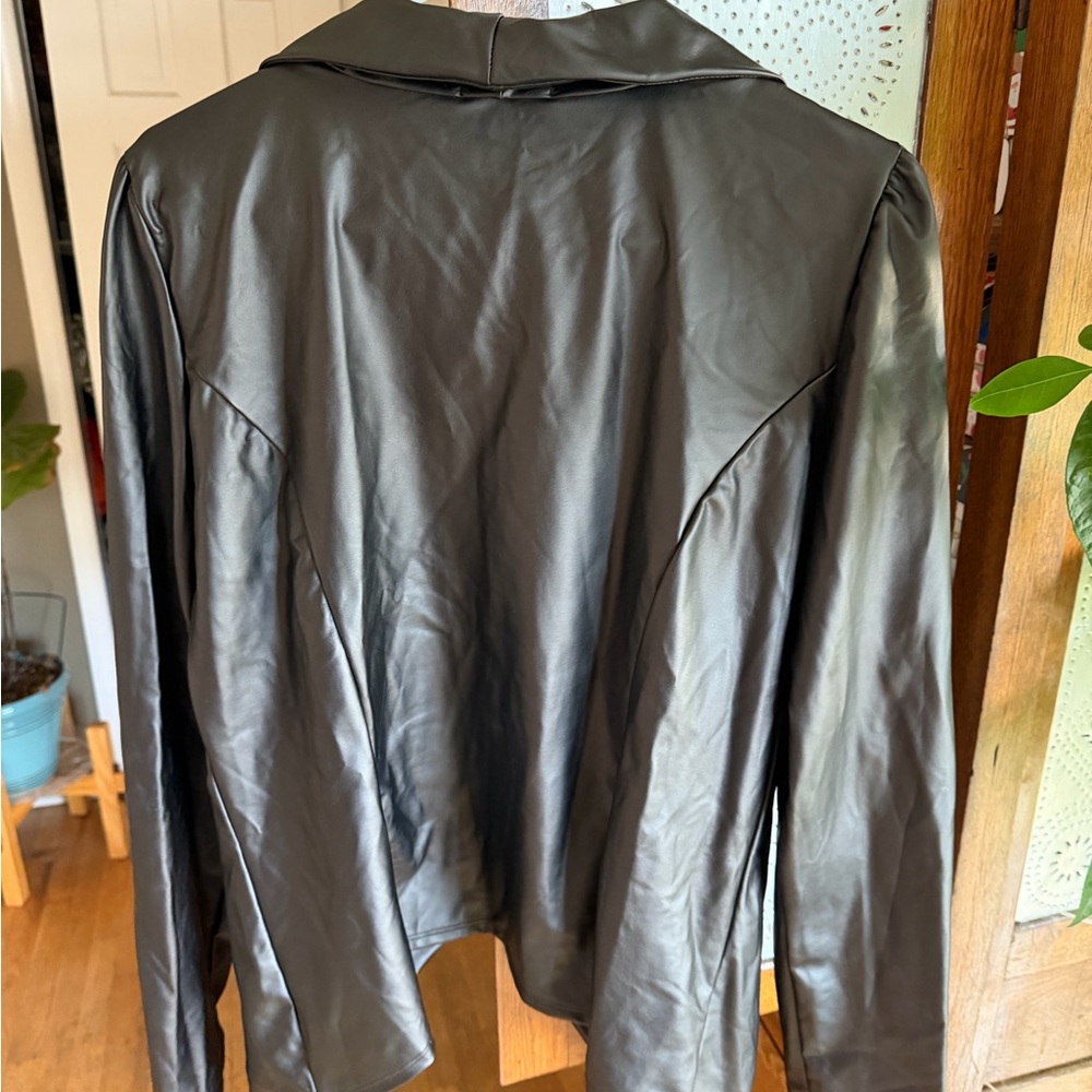 Chic Soul Black Leather Jacket - image 4